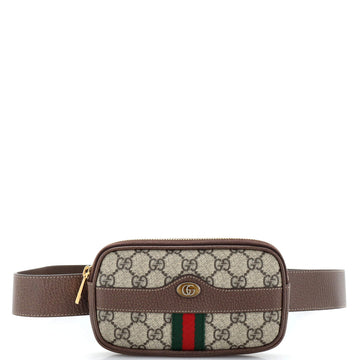 Gucci Ophidia Belt Bag GG Coated Canvas Mini