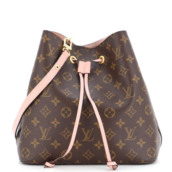 Louis Vuitton Monogram Neonoe MM - Brown Bucket Bags, Handbags