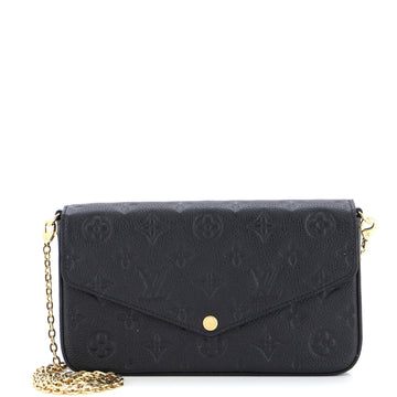 Louis Vuitton Felicie Pochette Monogram Empreinte Leather