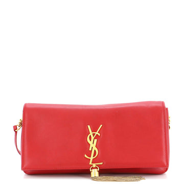 Saint Laurent Kate 99 Tassel Flap Bag Leather Medium