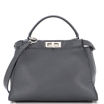 Fendi Selleria Peekaboo Bag Leather Medium