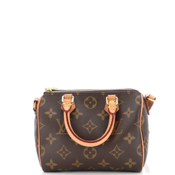 Louis Vuitton Speedy Bandouliere Bag Monogram Canvas Nano