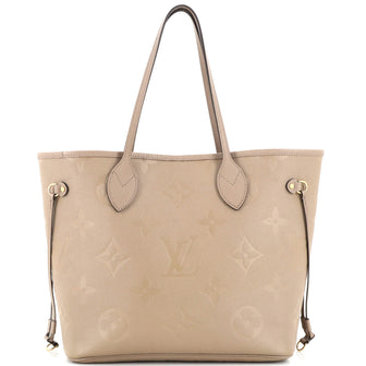 Louis Vuitton Neverfull NM Tote Monogram Empreinte Giant MM