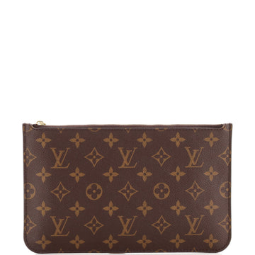 Louis Vuitton Neverfull Pochette Monogram Canvas Large