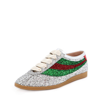 Gucci Men's Falacer Sneakers Glitter Canvas