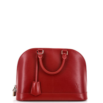 Louis Vuitton Alma Handbag Epi Leather PM