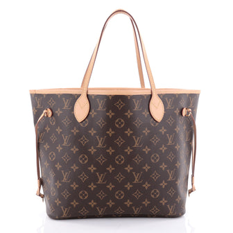 Louis Vuitton Neverfull NM Tote Monogram Canvas MM Brown 2318801