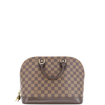 Louis Vuitton Vintage Alma Handbag Damier PM