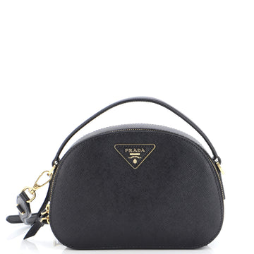 Prada Odette Top Handle Bag Saffiano Leather Small