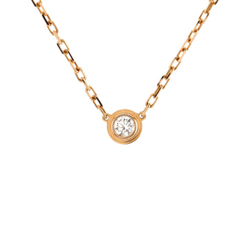 Cartier Cartier D'Amour Pendant Necklace 18K Rose Gold with Diamond Small