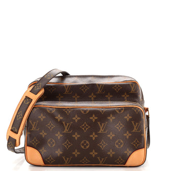 Louis Vuitton Brown Monogram Nil 28 Crossbody Bag