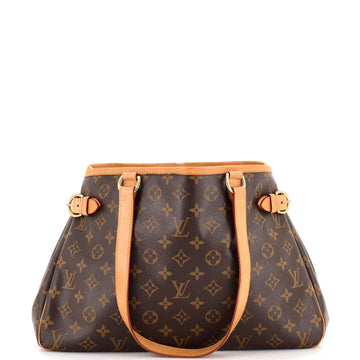 Louis Vuitton Batignolles Handbag Monogram Canvas Horizontal