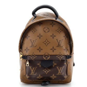 Louis Vuitton Monogram Reverse Mini Palm Springs - Brown Backpacks