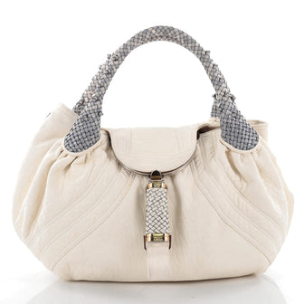 Fendi Spy Bag Leather White 2319301