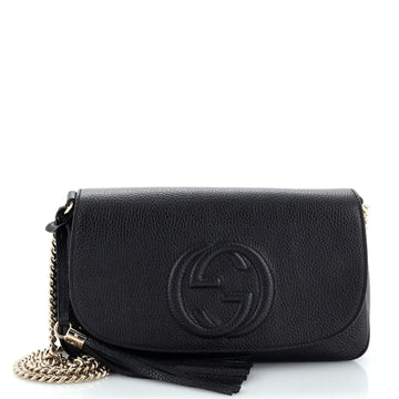 Gucci Soho Chain Crossbody Bag (Outlet) Leather Medium