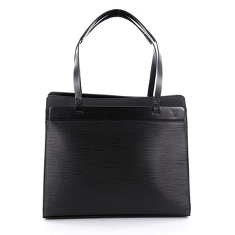 Louis Vuitton Croisette Handbag Epi Leather PM Black 2319501