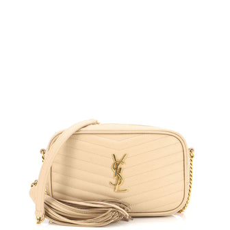 Saint Laurent Lou Camera Bag Matelasse Chevron Leather Mini
