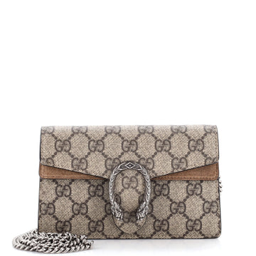 Gucci Dionysus Bag GG Coated Canvas Super Mini