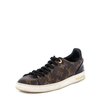 Louis Vuitton Women's FrontRow Sneakers Monogram Canvas with Patent