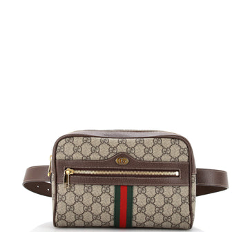 Gucci Ophidia Belt Bag GG Coated Canvas Medium