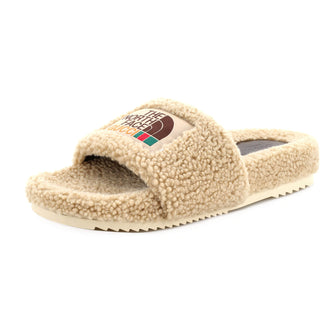 Gucci x The North Face Men's Slide Sandals Shearling