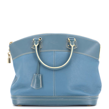 Louis Vuitton Suhali Lockit Handbag Leather GM