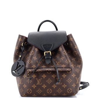 Louis Vuitton Montsouris NM PM Leather Backpack