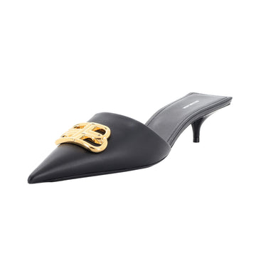 Balenciaga Women's BB Knife Mules Leather