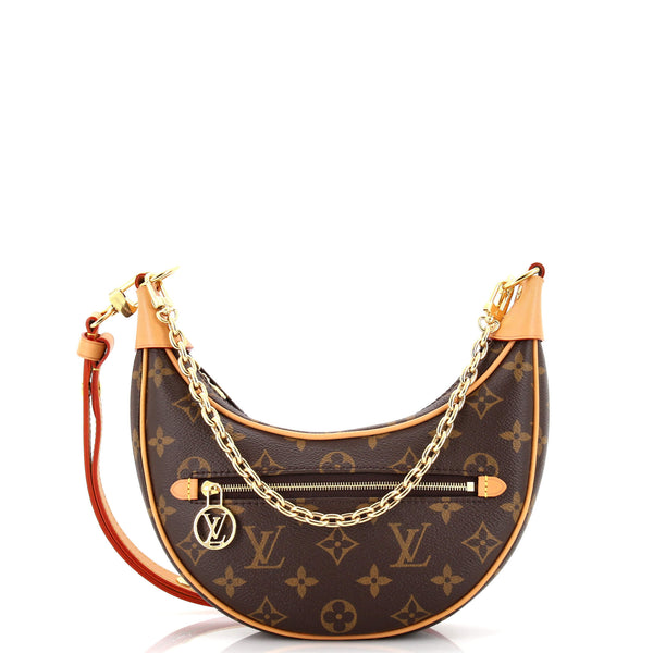 Louis Vuitton Loop Handbag Monogram Canvas Brown 2312702