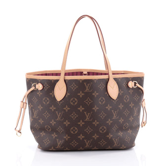 Louis Vuitton Neverfull NM Tote Monogram Canvas PM Brown 2320501