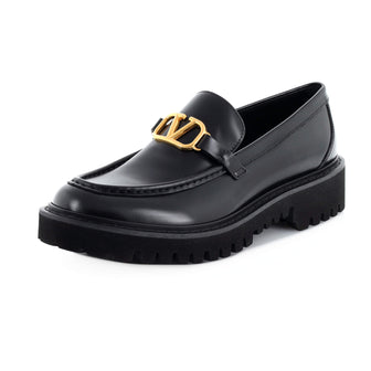 Valentino Garavani Women's VLogo Signature Loafers Leather