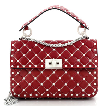 Valentino Garavani Free Rockstud Spike Flap Bag Quilted Leather Medium