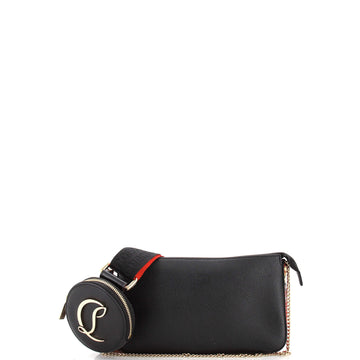 Christian Louboutin Loubila Hybrid Zip Crossbody Bag Leather