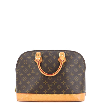 Louis Vuitton Alma Handbag Monogram Canvas PM