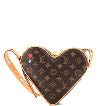 Louis Vuitton Coeur Handbag Limited Edition Game On Monogram Canvas
