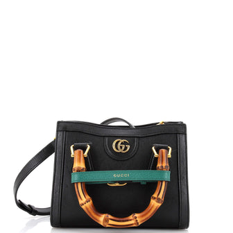 Gucci Diana NM Bamboo Handle Tote Leather Mini
