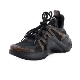 Louis Vuitton Women's LV Archlight Sneakers Mesh and Monogram Coated Canvas