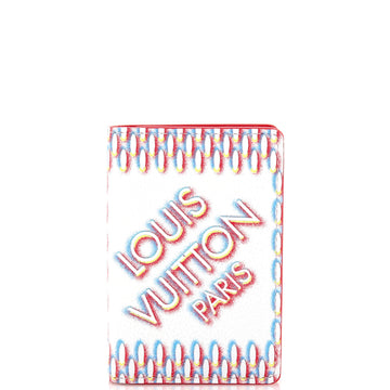 Louis Vuitton Pocket Organizer Limited Edition Damier Spray Leather