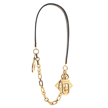 Louis Vuitton Dauphine Chain Bag Charm Reverse Monogram Canvas