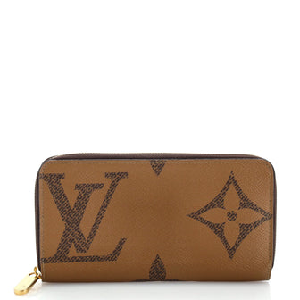 Louis Vuitton Zippy Wallet Reverse Monogram Giant