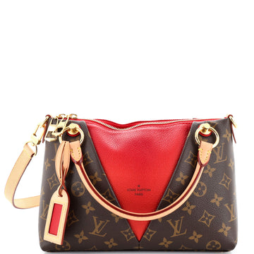 Louis Vuitton V Tote Monogram Canvas and Leather BB