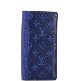Louis Vuitton Brazza Monogram Taigarama Wallet
