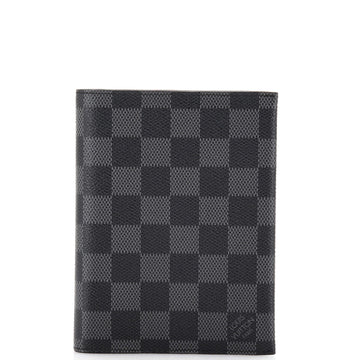 Louis Vuitton Couverture Carnet Agenda Cover Damier Graphite PM