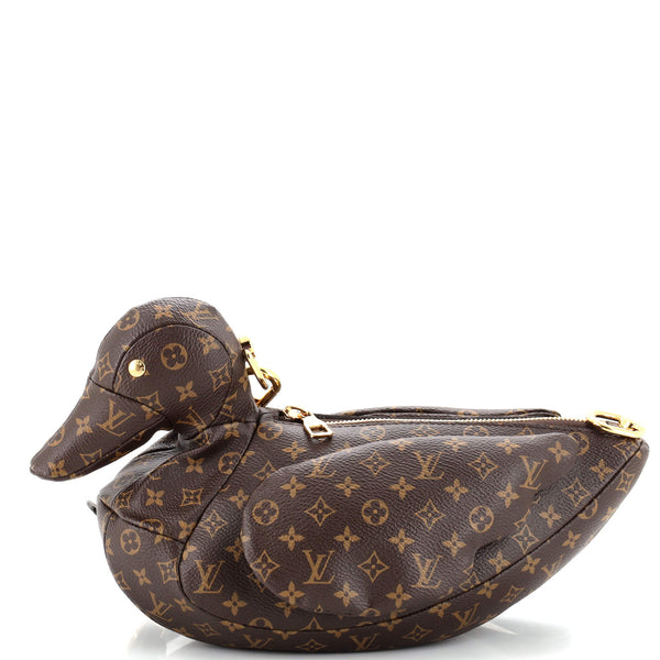 Louis Vuitton x Nigo Brown Monogram Duck Bag