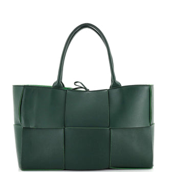 Bottega Veneta Arco Tote Maxi Intrecciato Leather Medium