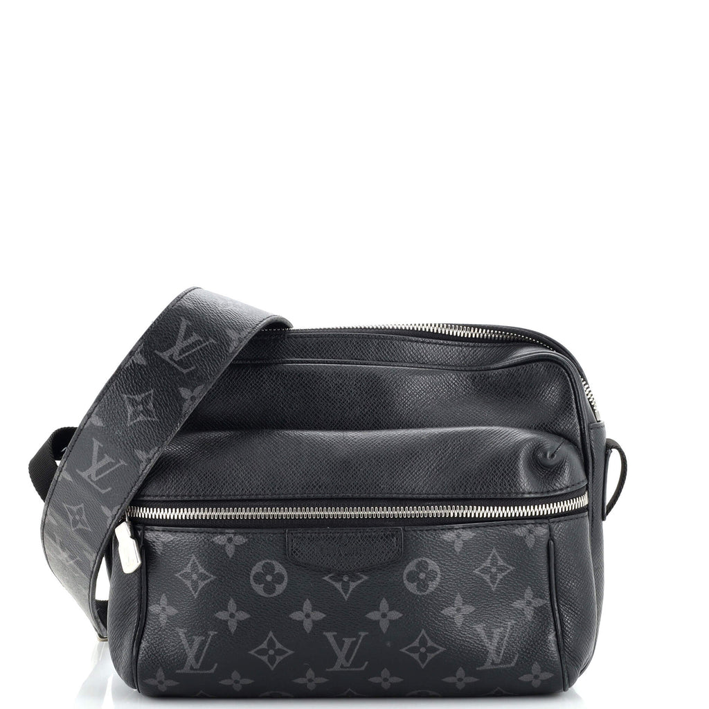 Louis Vuitton - Outdoor Messenger Monogram Gray Taigarama Bag - BougieHabit