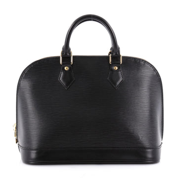 Louis Vuitton Vintage Alma Handbag Epi Leather PM Black 2322001