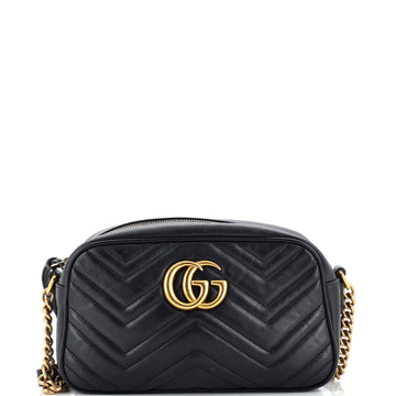Gucci GG Marmont Shoulder Bag Matelasse Leather Small