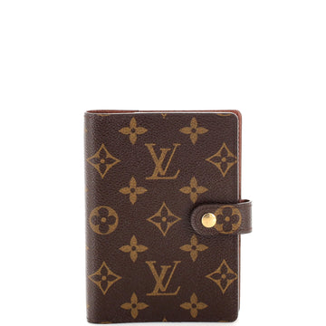 Louis Vuitton Ring Agenda Cover Monogram Canvas PM