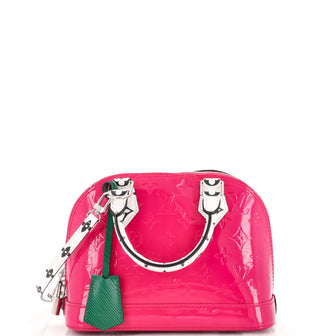 Louis Vuitton Alma Bb Handbag in Pink